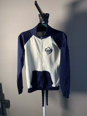 PINK Victoria's Secret x 5th & Ocean Tampa Bay Rays MLB Full-Zip Track Jacket